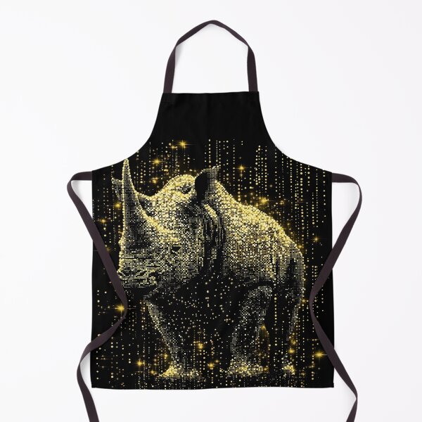 Item preview, Golden Rhinoceros designed and sold by ClubVacay.