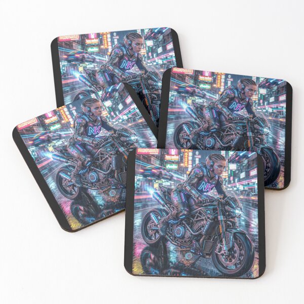 Item preview, NK STUDIOS - NEON-RIDER 01 designed and sold by NK-Studios .