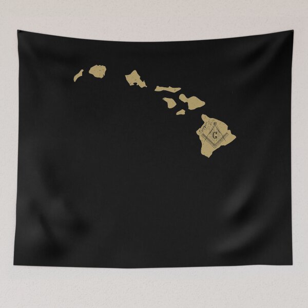 Item preview, Hawaii Freemason Shirt With Freemason Square & Compass designed and sold by shoppzee.