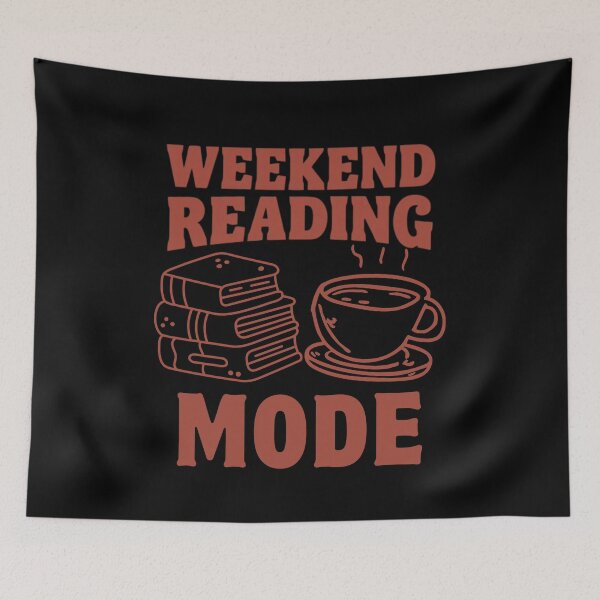Item preview, Weekend Reading Mode Funny Design for Book Lovers designed and sold by Sasikharn.
