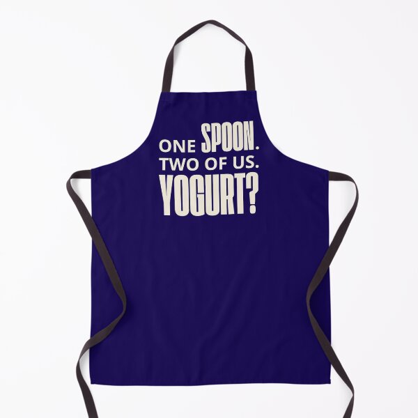 Item preview, One Spoon Two Of Us Yogurt – Minimalist Fan Design designed and sold by eMKa82.