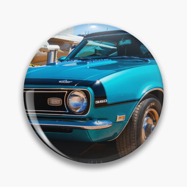 Item preview, Classic 1967 Chevy Camaro SS Convertible with Vintage Airplane designed and sold by Moriarty's Digital Visions.