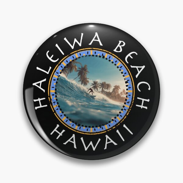 Item preview, Haleiwa Beach – Hawaii (with White Lettering) designed and sold by VelvetRoom.