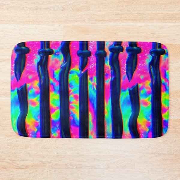 Item preview, Psychedelic Neon Liquid Stripes designed and sold by bubblegoth.