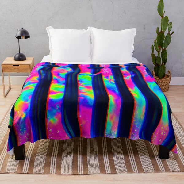Item preview, Psychedelic Neon Liquid Stripes designed and sold by bubblegoth.
