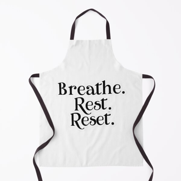 Item preview, "Breathe. Rest. Reset" – Mindfulness & Self-Care Design on T-Shirts, Mugs, Stickers & More designed and sold by Bittor18.