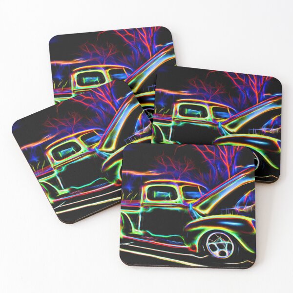 Item preview, 1940 Ford Pickup Truck Neon Automotive Art designed and sold by Moriarty's Digital Visions.