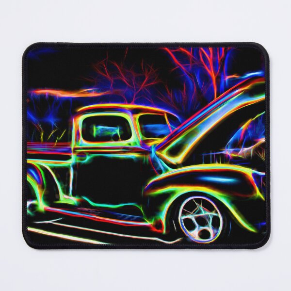 Item preview, 1940 Ford Pickup Truck Neon Automotive Art designed and sold by Moriarty's Digital Visions.