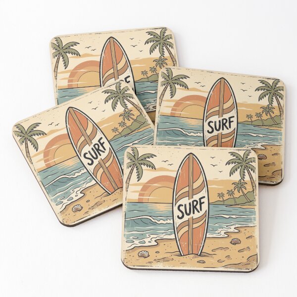 Item preview, Vintage Surfing Shirt Retro designed and sold by urbinet.