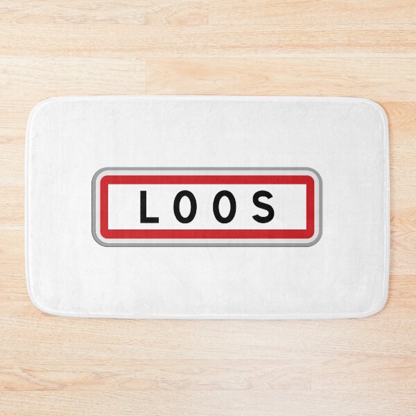 Item preview, Loos sign – North, Hauts-de-France designed and sold by Panneaux et signalisations - NPOITEVIN.