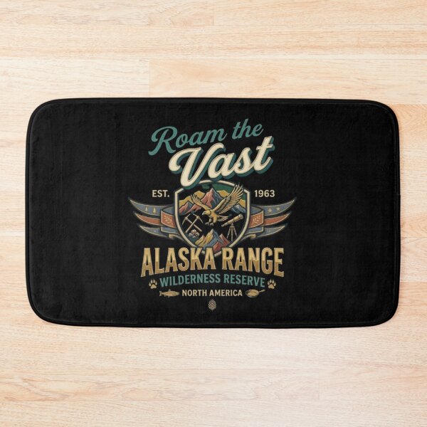 Item preview, Roam the Vast – Alaska Range Wilderness Reserve designed and sold by Dogandesighn.
