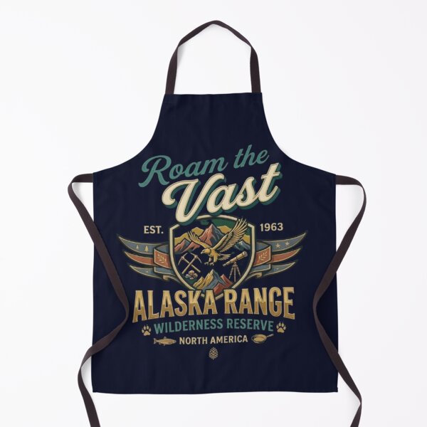 Item preview, Roam the Vast – Alaska Range Wilderness Reserve designed and sold by Dogandesighn.