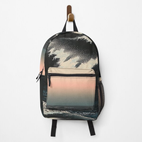 Item preview, Deep Ocean Waves at Sunset - Vintage Japanese Ukiyo-e Art designed and sold by Visual Studio.