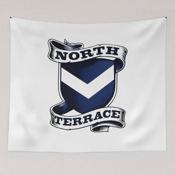 Item preview, North Terrace The Blue Pride of Melbourne designed and sold by canvasriddle.