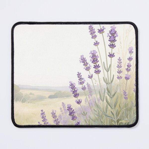 Item preview, Lavender Flowers Watercolor | Botanical Garden Lavender Floral Art designed and sold by Debbie Schulte.