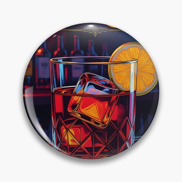 Item preview, Negroni — Retro Cocktail Bar Art Print | Mid-Century Modern Drinks Poster, Vintage Home Bar Wall Decor designed and sold by MooLaLa.Store.