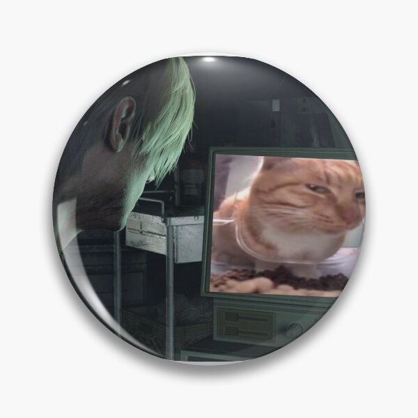 Item preview, Leon Kennedy and cat meme resident evil 4 designed and sold by star kissed night.