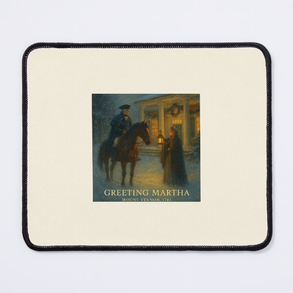 Item preview, Greeting Martha — Home at Mount Vernon designed and sold by Novel Works Studio.
