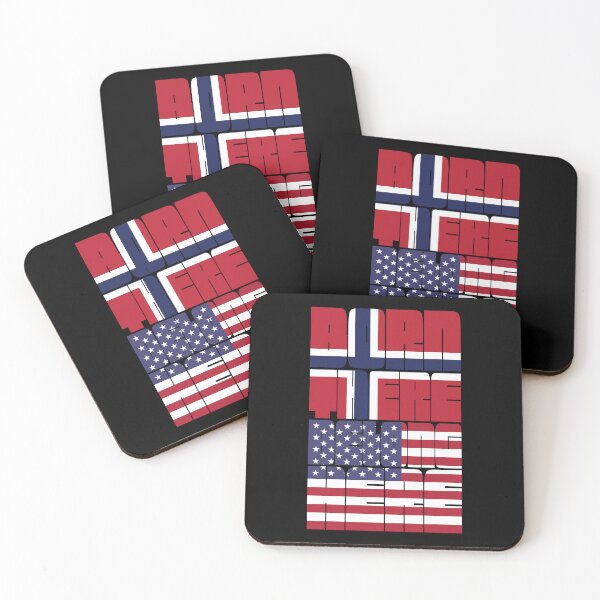 Item preview, Born Norway Belong American designed and sold by FlagX.