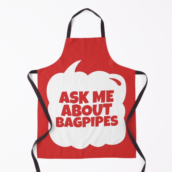Item preview, Ask Me About Bagpipes designed and sold by MaryAller.