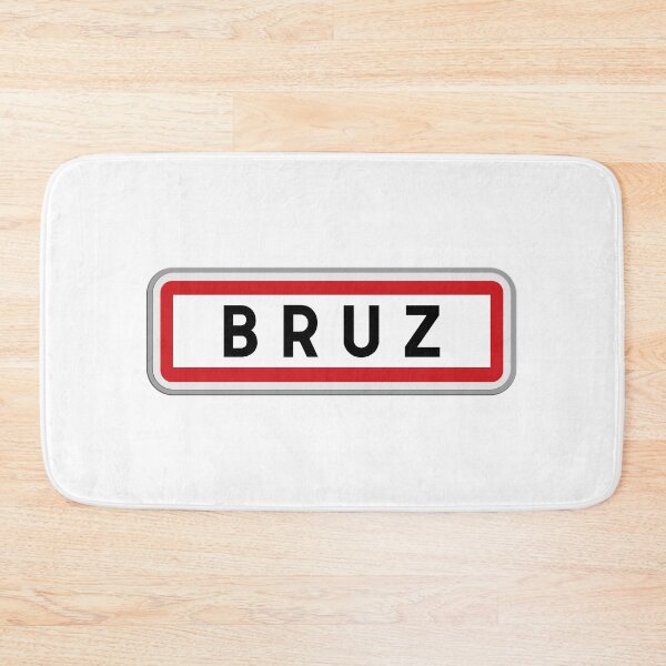 Item preview, Bruz sign – Ille-et-Vilaine, Brittany designed and sold by Panneaux et signalisations - NPOITEVIN.