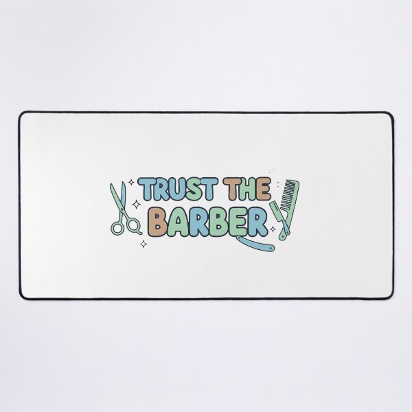 Item preview, Trust The Barber Cute Barber Shop Design designed and sold by MIArt Studio.
