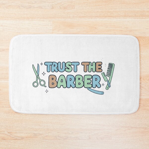 Item preview, Trust The Barber Cute Barber Shop Design designed and sold by MIArt Studio.