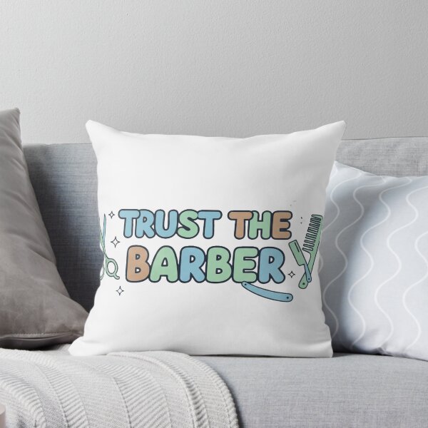 Item preview, Trust The Barber Cute Barber Shop Design designed and sold by MIArt Studio.