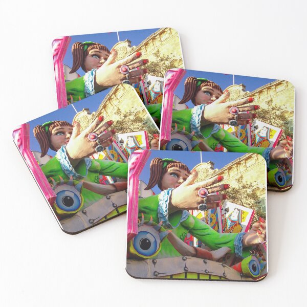Item preview, Colorful Giant Puppet Float With Playing Cards At Outdoor Carnival Parade Festival designed and sold by Nmallia.