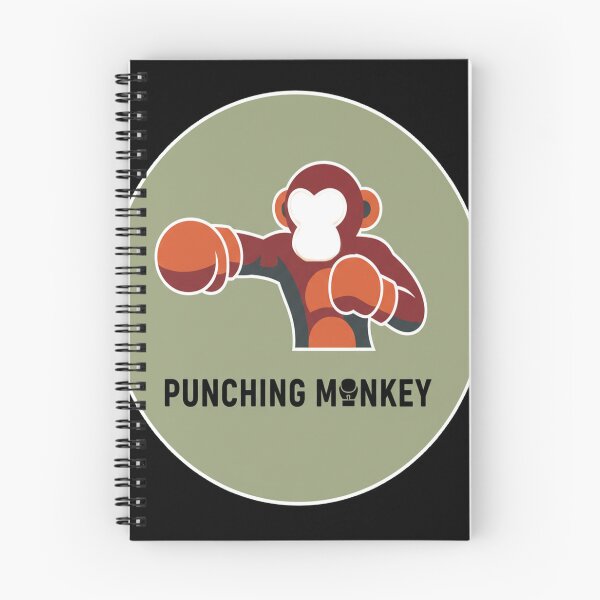 Item preview, Punch monkey t-shirt and stickers designed and sold by Khalid lq.
