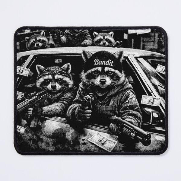 Item preview, Funny Raccoon Gang Vintage Funny Trash Panda Meme designed and sold by will freed18.