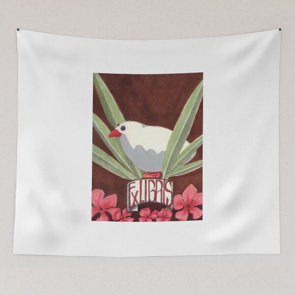 Item preview, oleander ex libris designed and sold by bouncing betty art.