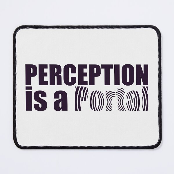 Item preview, Perception Is a Portal – Surreal Consciousness Typography Shirt designed and sold by RafarteAntunes.