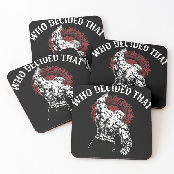 Item preview, Who Decided That - Anime Gym Motivation & Pride designed and sold by EverwearGraphics.