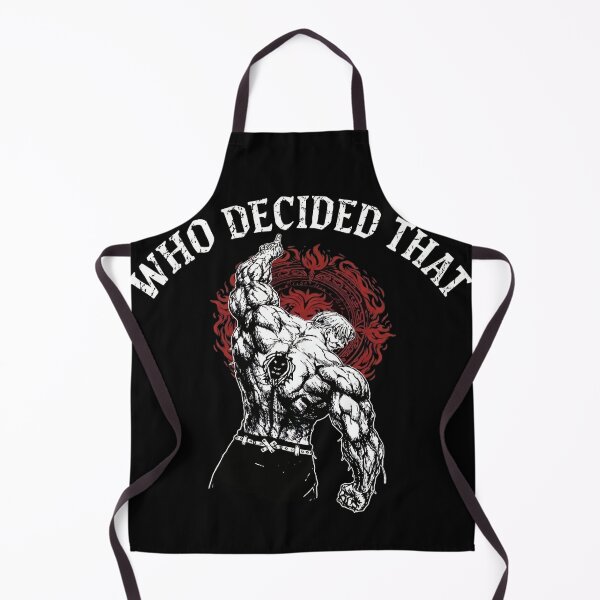 Item preview, Who Decided That - Anime Gym Motivation & Pride designed and sold by EverwearGraphics.