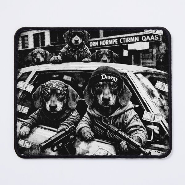 Item preview, Funny Dog Gang Vintage Funny Dachshund Meme designed and sold by will freed18.