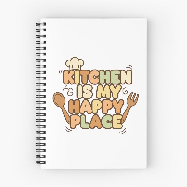 Item preview, Kitchen Is My Happy Place Cute Cooking Design designed and sold by MIArt Studio.