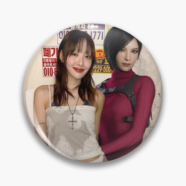 Item preview, ada wong and yves loona meme designed and sold by star kissed night.