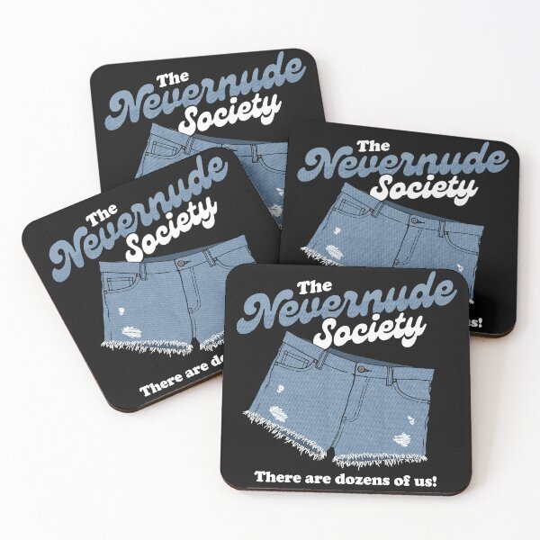 Item preview, The Nevernude Society designed and sold by ninthstreet.