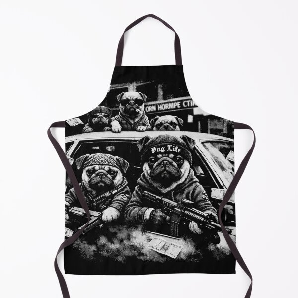Item preview, Funny Dog Gang Vintage Funny Pug Meme designed and sold by will freed18.