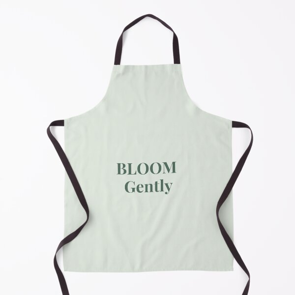 Item preview, Bloom Gently – Minimal Inspirational Quote designed and sold by J-Nature-Vibes.