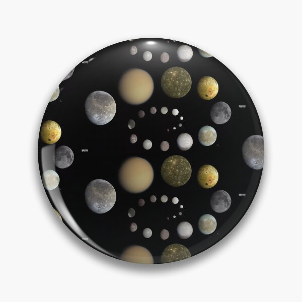 Item preview, Moons of solar system  designed and sold by RadiantGraphics.