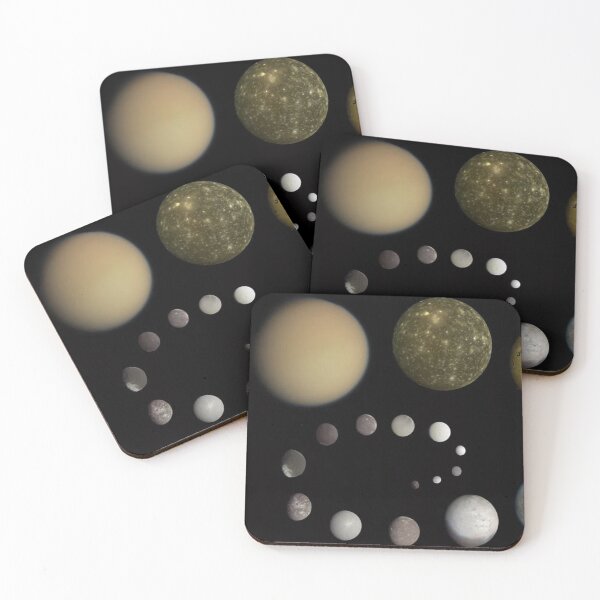 Item preview, Moons of solar system  designed and sold by RadiantGraphics.