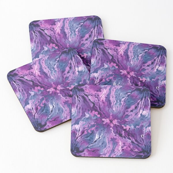 Item preview, Abstract Purple Tie Dye Retro 1970s Watercolor Pattern designed and sold by SecretDicer.