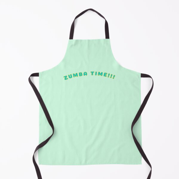 Item preview, Zumba Time Workout Green Blue Text Stickers Prints Posters Wall Art Magnet Home Coffee Cup Decoration TShirt Stationary Notebook Magnet Hat Kitchen Work School Office Redbubble Shop designed and sold by Saritas Boutique Shop.