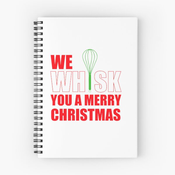 Item preview, We Whisk You a Merry Christmas Funny Baking Holiday Design designed and sold by Moriarty's Digital Visions.