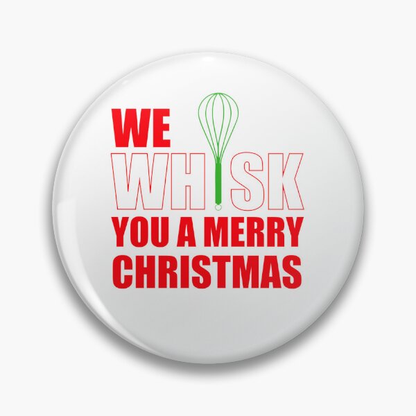 Item preview, We Whisk You a Merry Christmas Funny Baking Holiday Design designed and sold by Moriarty's Digital Visions.