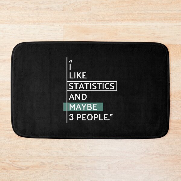 Item preview, I Like Statistics and Maybe 3 People designed and sold by MaryAller.