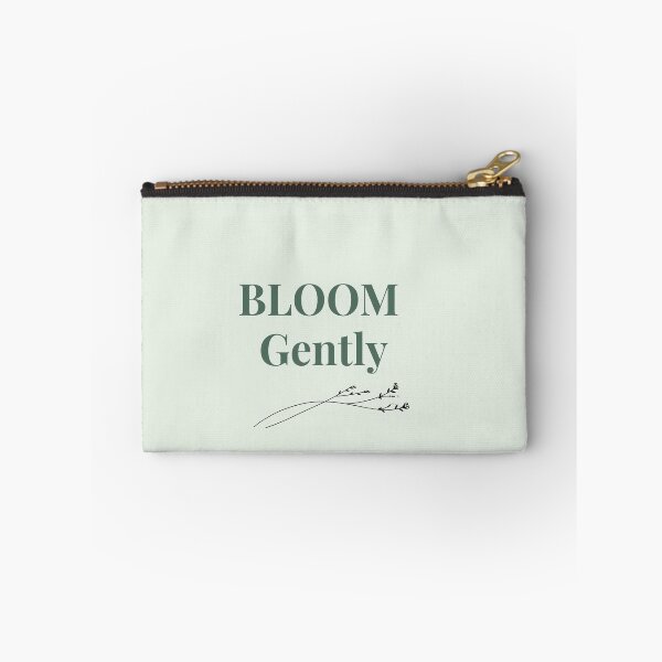 Item preview, Bloom Gently – Minimal Botanical Quote Design designed and sold by J-Nature-Vibes.