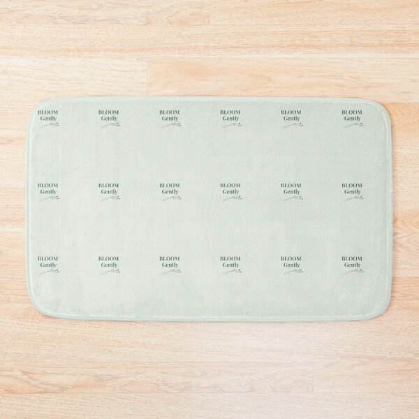 Item preview, Bloom Gently – Minimal Botanical Quote Design designed and sold by J-Nature-Vibes.